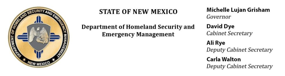 State of New Mexico DHSEM Information